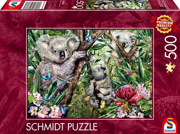 Puzzle Schmidt Puzzle Koalí rodinka 500 dílků ...