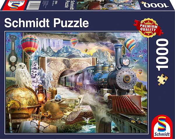 Puzzle Schmidt Puzzle Kouzelná cesta 1000 dílků ...