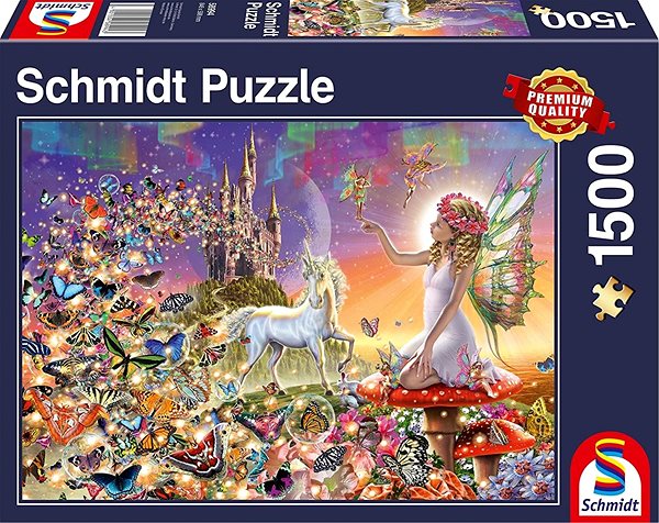 Schmidt Puzzle Magical fairyland 1500 pieces.