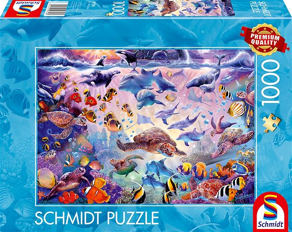 Puzzle Schmidt Puzzle Majestátní oceán 1000 dílků ...