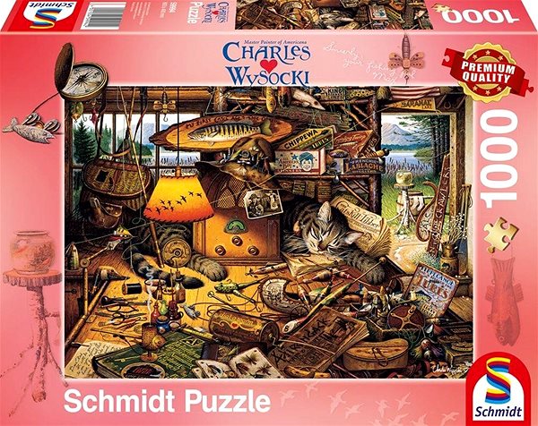 Puzzle Schmidt Puzzle Max v Adirondackém pohoří 1000 dílků ...