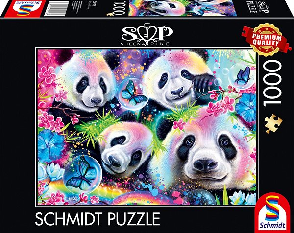 Puzzle Schmidt Puzzle Neón Pandy 1000 dielikov ...