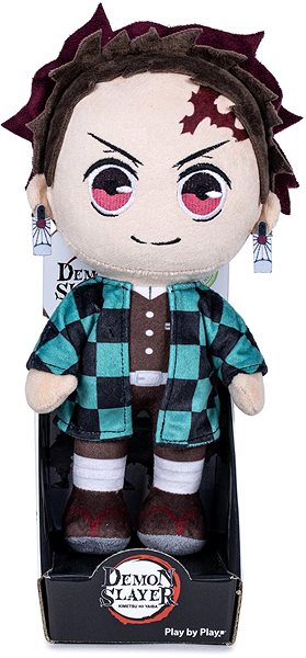 Play by Play Demon Slayer Tanjiro plush toy.