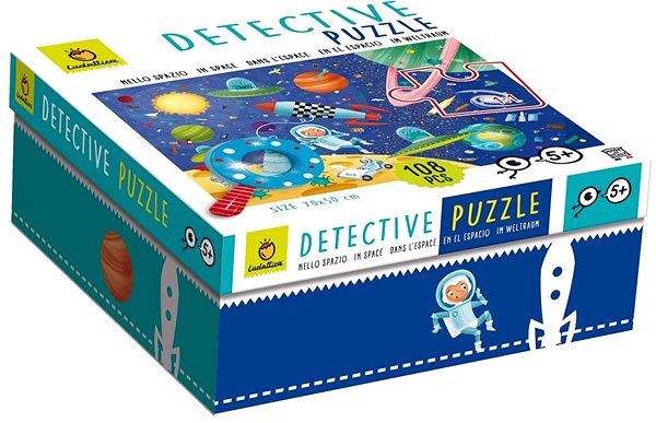 Puzzle Ludattica Detektívne puzzle s lupou, Vesmír ...
