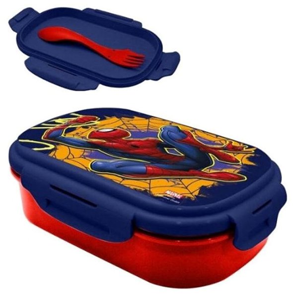 Lunch Box KIDS EUROSWAN Marvel Spiderman: Web sliding - Snack box ...