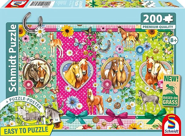 Puzzle Schmidt Konská radosť 200 dielikov ...