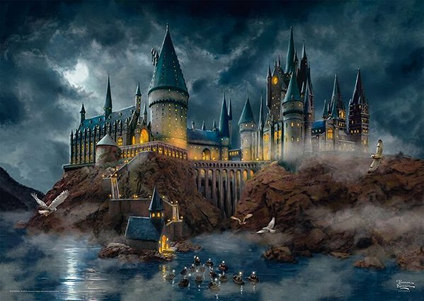Puzzle Schmidt Harry Potter: Rokfortský hrad 1000 dielikov ...