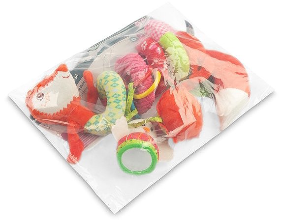 Sensillo stroller toy Educational, contrasting spiral colourful Fox .