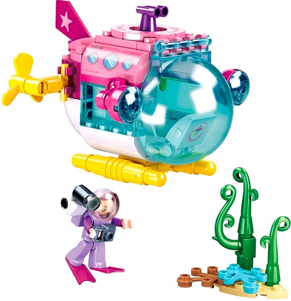 Building Set Sluban Girls Dream M38-B0921D Submarine ...