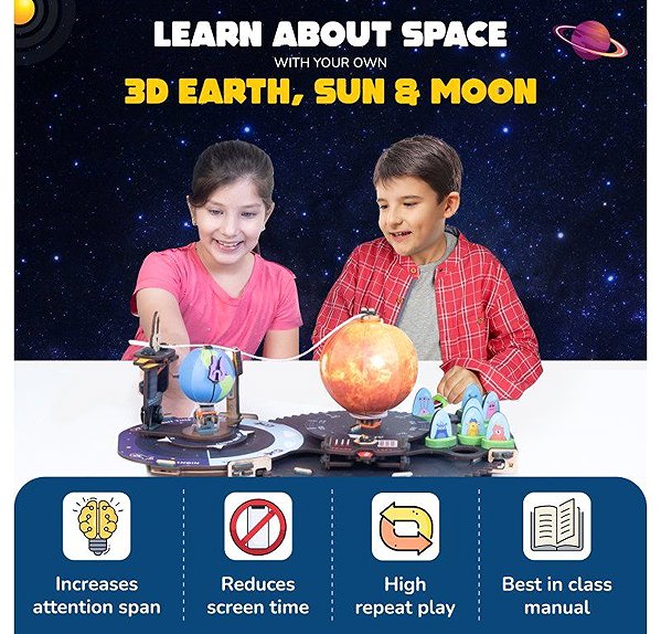 Building Set Smartivity - Earth, Sun, Moon, building kit, model and game ...