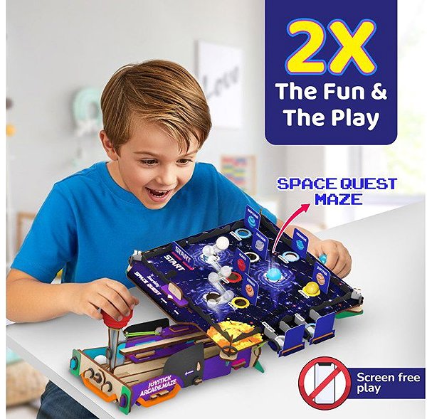 Smartivity – 2-in-1 Arcade Maze construction kit and board game.
