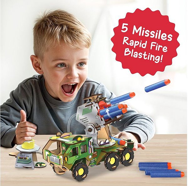Smartivity - Rocket Launcher construction set.