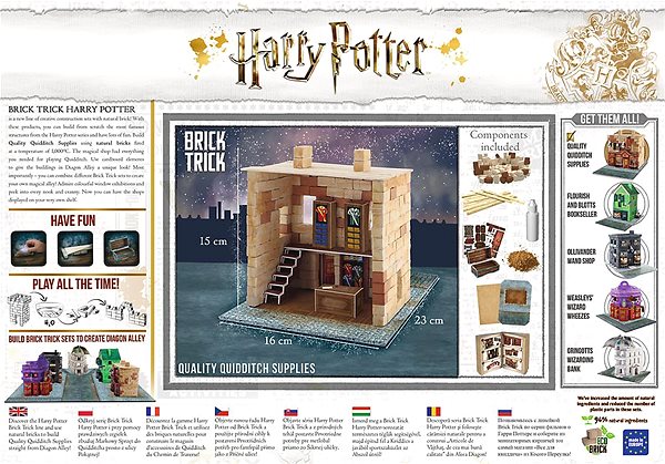 Trefl Brick Trick Harry Potter: Quality Quidditch Supplies M 210 pieces construction set.