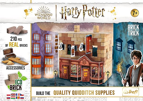 Building Set Trefl Brick Trick Harry Potter: First Class Quidditch Equipment M 210 pieces ...