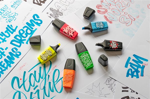 Textmarker STABILO BOSS MINI von Snooze One - 1 Stück - orange ...