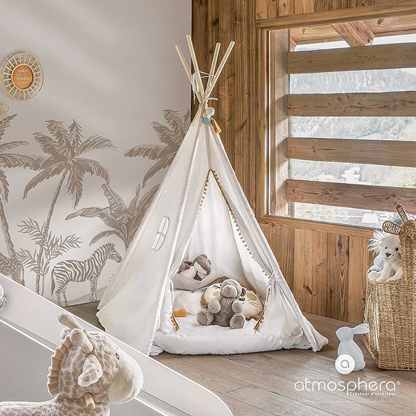 Tent for Children Atmosphera for kids Children's tent WABI, 120 × 120 × 160 cm ...