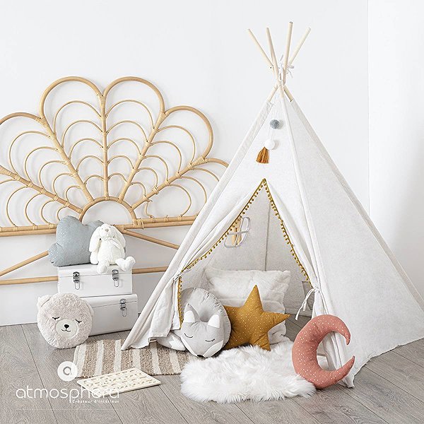 Tent for Children Atmosphera for kids Children's tent WABI, 120 × 120 × 160 cm ...