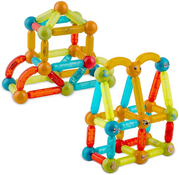 Stavebnice Ricokids Magnetické kostky s osvětlením ...
