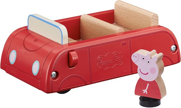 Figures PEPPA PIG Wooden Family Car + Peppa Figure Features/technology