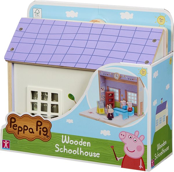 Figures PEPPA PIG Wooden School with Figures and Accessories Screen