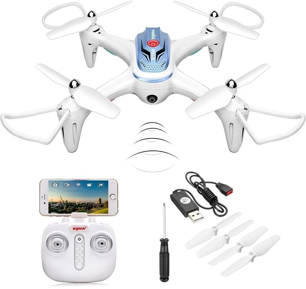 Dron MaKant Syma X15W biely Príslušenstvo