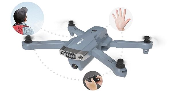 Dron MaKant Syma X30 GPS WiFi 4K Vlastnosti/technológia