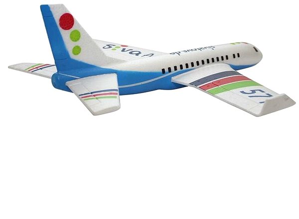 Model lietadla Siva Air 571 hádzadlo z EPP dopravné lietadlo modré ...