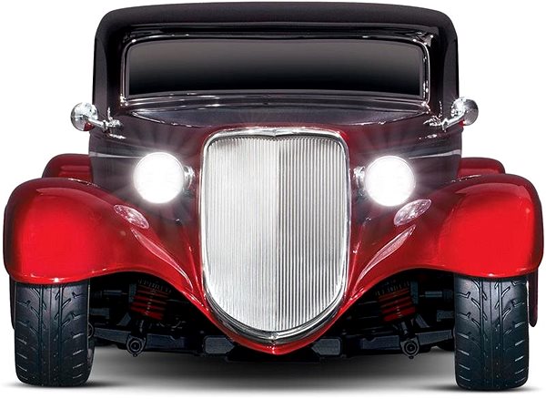 Távirányítós autó Traxxas Factory Five 35 Hot Rod Coupe 1:9 RTR - piros Képernyő
