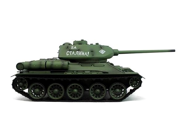 RC tank na ovládanie Torro Tank T34/85 BB+IR 2,4 Ghz ...
