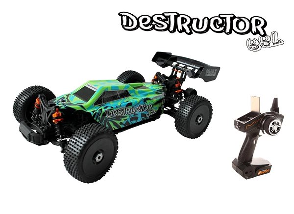 RC auto DF drive and fly models Destructor BBL Buggy zelená Lifestyle
