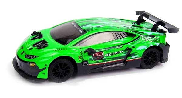 RC auto Siva Lamborghini Huracán GT3 zelené Lifestyle