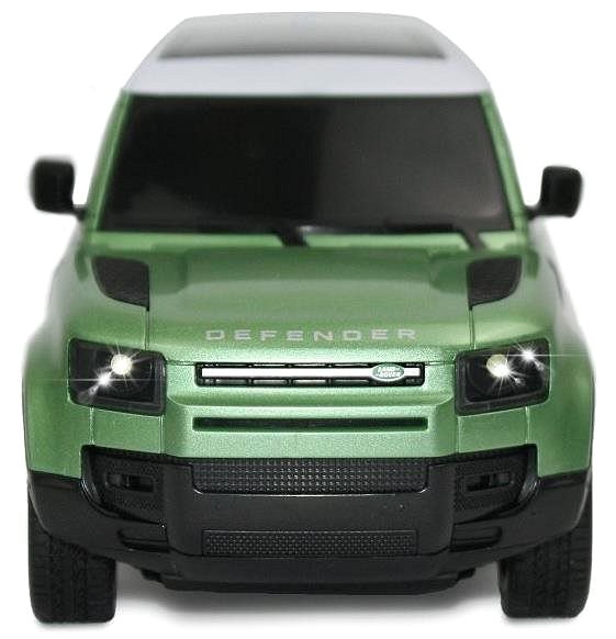 RC auto Siva Land Rover Defender 90 RTR svetlo zelená metalíza Screen