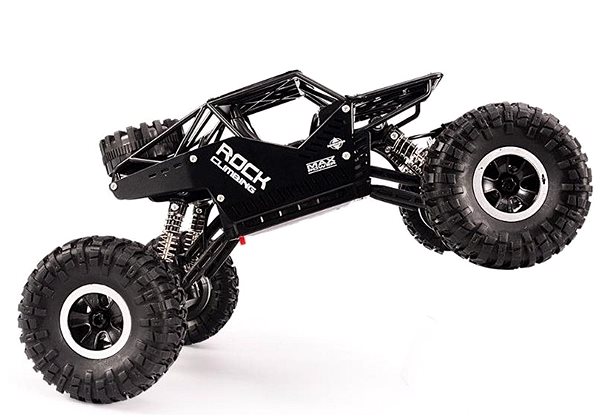 RC auto S-Idee Strong Climbing Car 4WD METAL RTR černý Lifestyle