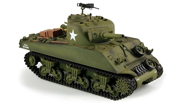 RC tank na ovládanie Amewi Tank Sherman M4A3 BB+IR RTR ...