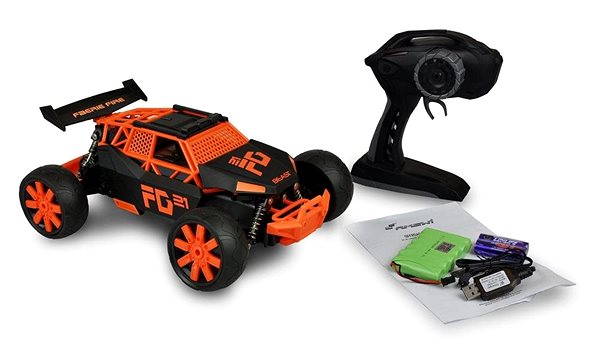 Amewi Ghost Sand Buggy RTR Orange RC Car Package Contents