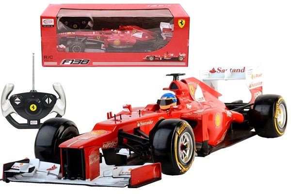 KIK RC Car Formula F1 Ferrari F 138 RTR 1:12 Package Contents