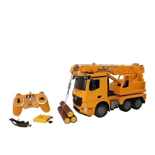Ata Mercedes-Benz Arocs Crane 4WD RC Crane Truck RTR Package Contents