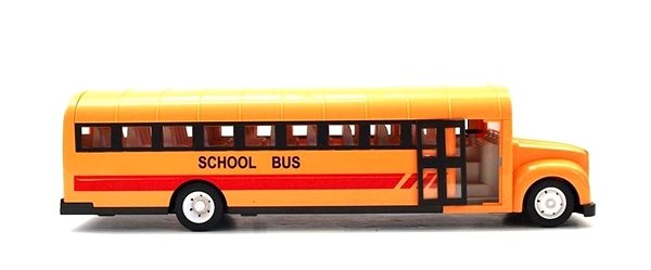 RC model Ata RC školní autobus s otvíracími dveřmi 33cm Boční pohled