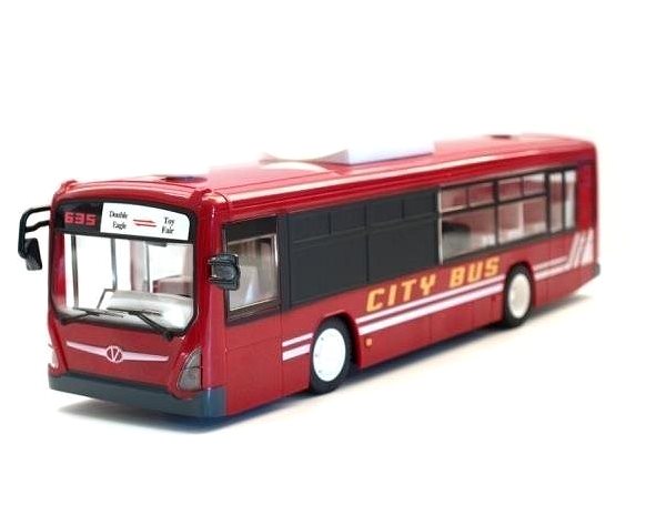 RC auto Ata Městský autobus s otevíracími dveřmi 33cm červený Lifestyle