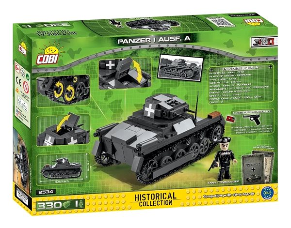 Stavebnice Cobi Panzer I Ausf A Obal/krabička