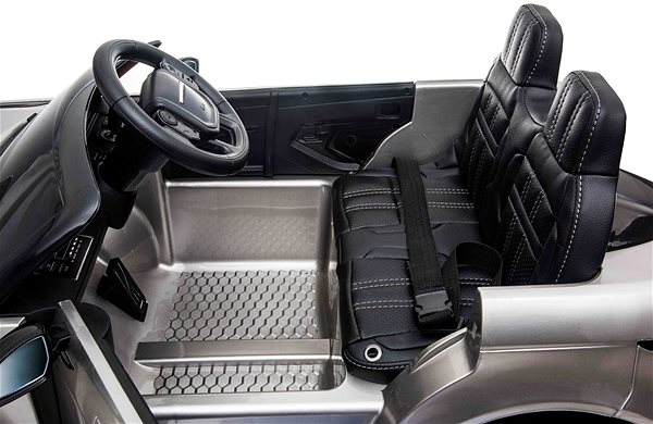 Dětské elektrické auto Range Rover Evoque, šedé lakované Vlastnosti/technologie