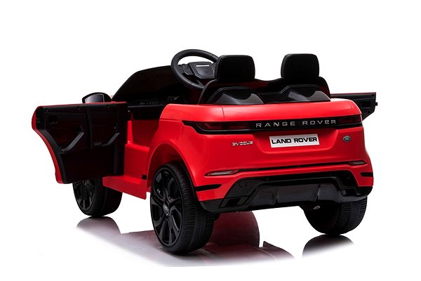 Elektromos autó gyerekeknek Range Rover Evoque, piros Oldalnézet