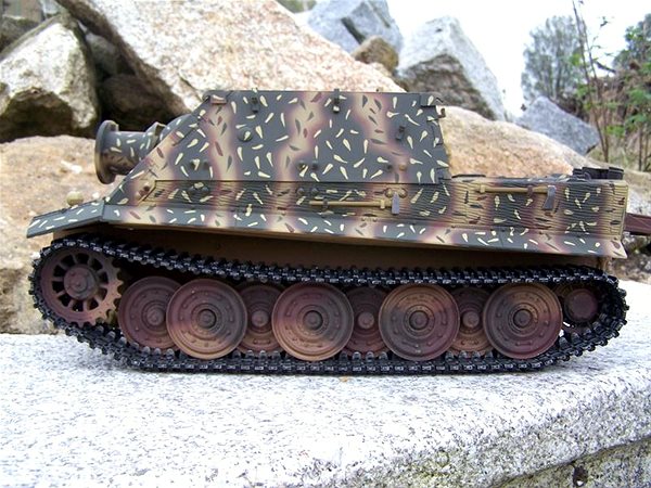 RC tank Torro Sturmtiger 1:16 InfraRed 2.4 GHz maskovaný - Profi Edice ...