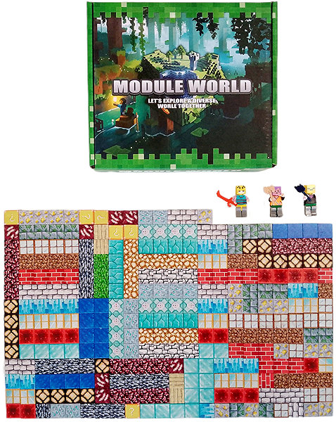 Building Set Toybit Magnetic building set Minecraft Special blocks 303 pcs ...