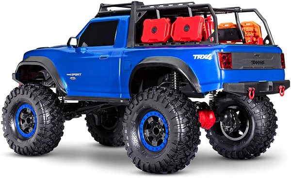 RC auto Traxxas TRX-4 Sport High Trail Edition 1:10 RTR modré ...