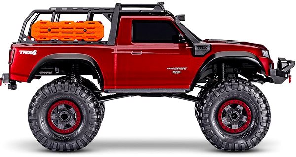 RC auto Traxxas TRX-4 Sport High Trail Edition 1:10 RTR červené ...