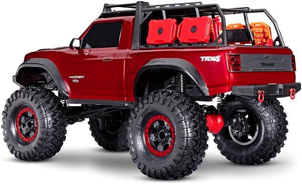 RC auto Traxxas TRX-4 Sport High Trail Edition 1:10 RTR červené ...