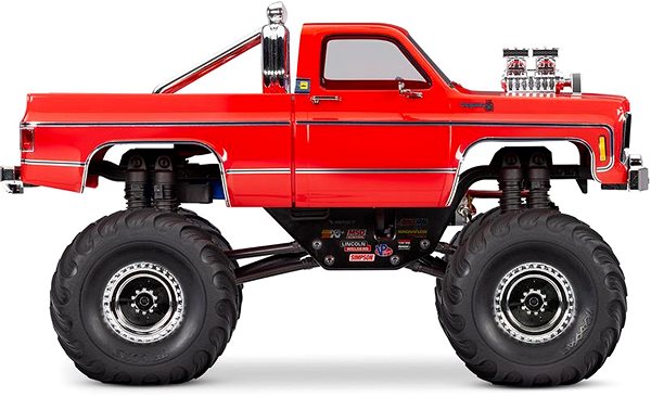 RC auto Traxxas TRX-4MT Chevrolet K10 1979 1:18 RTR červený ...