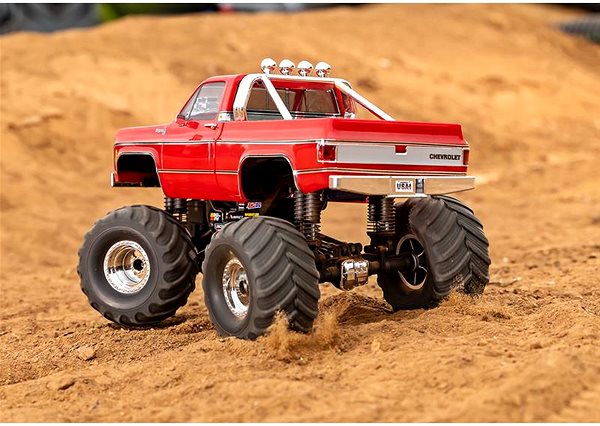 RC auto Traxxas TRX-4MT Chevrolet K10 1979 1:18 RTR červený ...