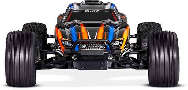 RC auto Traxxas Rustler 1:10 BL-2s RTR oranžový ...